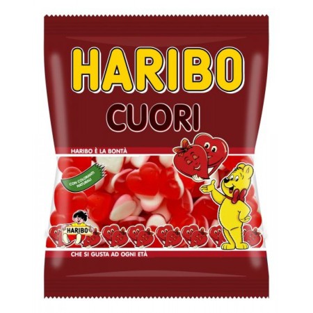 BUSTINE HARIBO GR.80 CUORI BUSTA SINGOLA