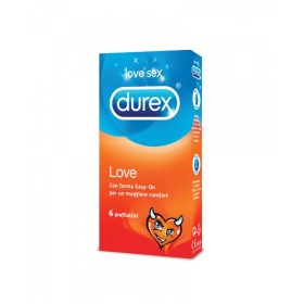 DUREX PROFILATTICO LOVE SEX SCATOLINA DA 6 PEZZI