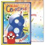 BIGLIETTI AUGURI 8° COMPL. BIMBI E MOSTRI 6 PEZZI