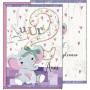 BIGLIETTI AUGURI 2° COMPL. BIMBI E APETTE 6 PEZZI