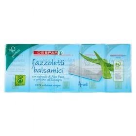 FAZZOLETTI BALSAMICI QUATTRO VELI CONFEZIONE 24PEZZIX10