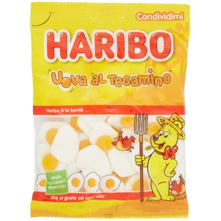 BUSTINA HARIBO UOVA AL TEGAMINO 90G BUSTA SINGOLA