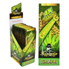 KINGPIN 4X BLUNT IN CANAPA PURPLE 25/BOX