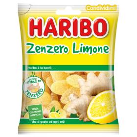 HARIBO ZENZERO LIMONE 100G BUSTA SINGOLA - promo - scad. 02/26