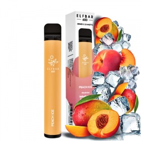 ELFBAR 600 DISPOSABLE POD PEACH ICE 20MG