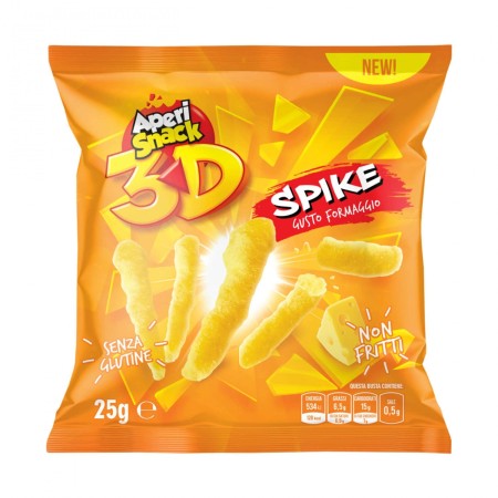 APERISNACK SPIKE 25GRX 36 PEZZI
