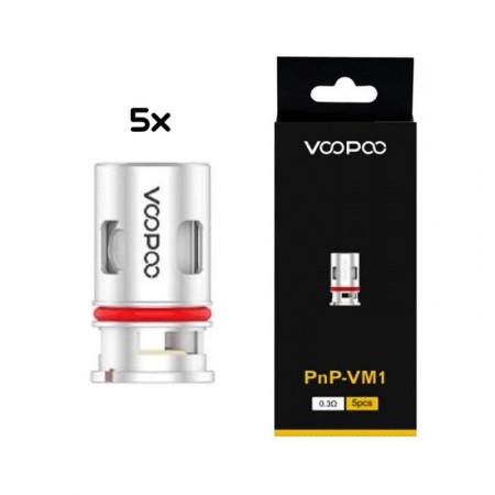 Voopoo - Resistenze Vinci PNP (Pack 5x coil) 0.8 ohm