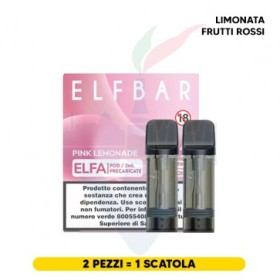 ELFBAR ELFA 2ML PREFILLED POD PINK LEMONADE (2 PEZZI) 20 MG