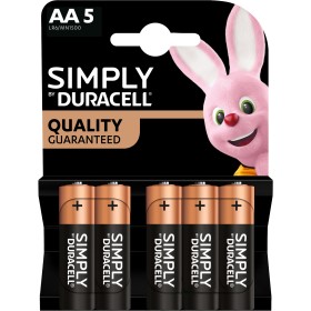 DURACELL PILA SIMPLY LR6 STILO AA blister 5