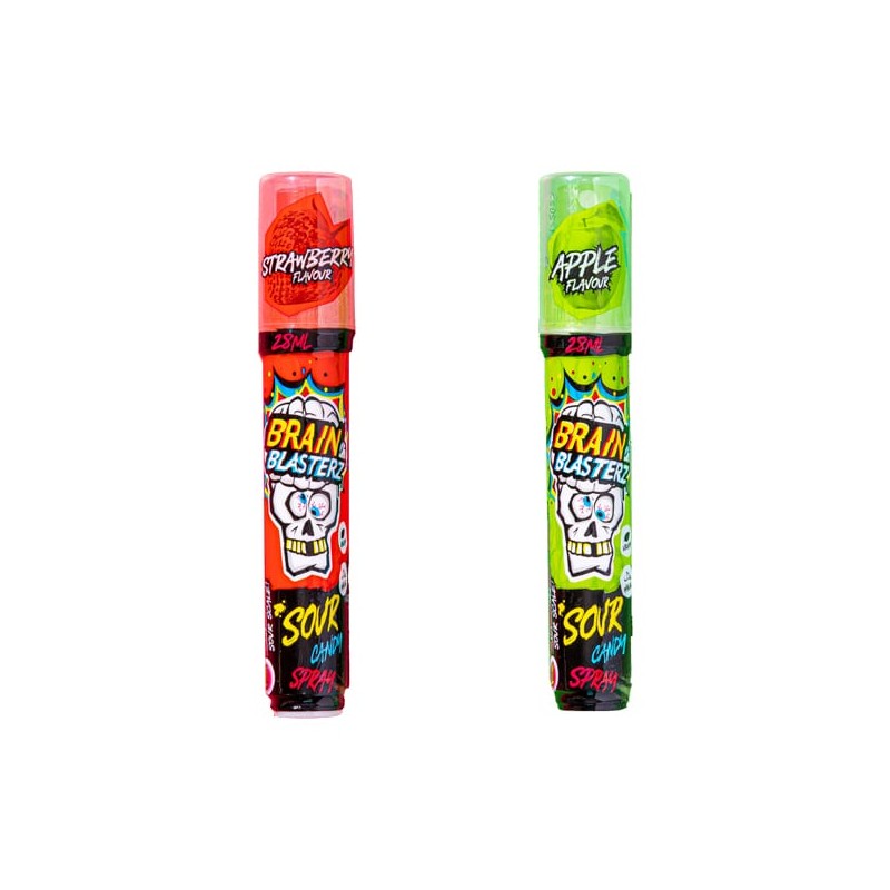 Brain Blasterz Sour Spray Candy (28ml) x 18 pezzi