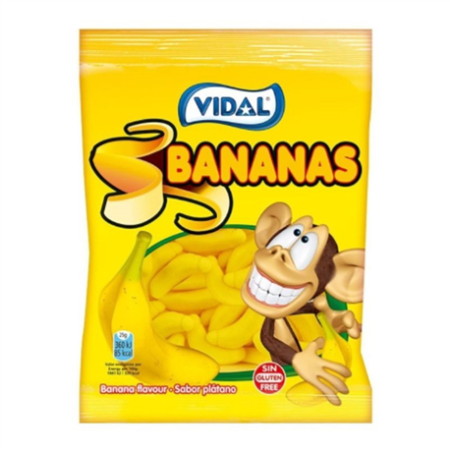 VIDAL BANANAS BUSTA SINGOLA 90 G