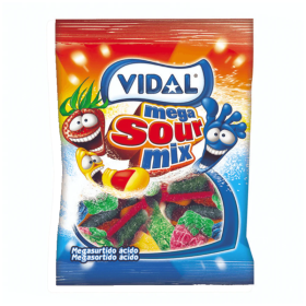 VIDAL MEGA SOUR MIX BUSTA SINGOLA 90G