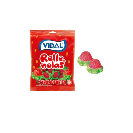 VIDAL RELLENAS FRAGOLE BUSTA 90G