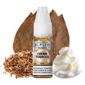 ELFLIQ - CREAM TOBACCO 10ML NIC 20MG