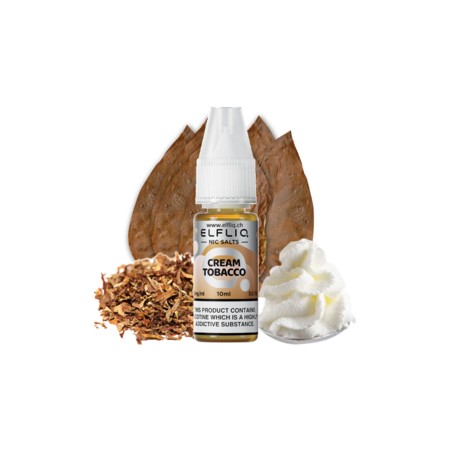 ELFLIQ - CREAM TOBACCO 10ML NIC 20MG