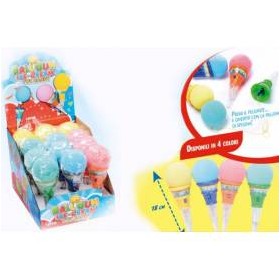 ROSSINI'S CONO SPARA DARDO SPUGNA CANDY 3 GR X 12 PEZZI