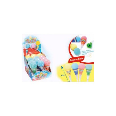 ROSSINI'S CONO SPARA DARDO SPUGNA CANDY 3 GR X 12 PEZZI