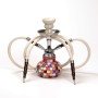 NARGHILE' Atomic Water Pipe 25 cm 2 Tubes Candy 0230090