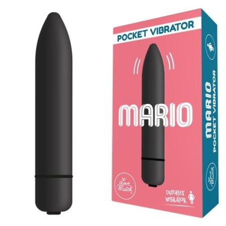 MARIO POCKET VIBRATOR - LOVE MATCH