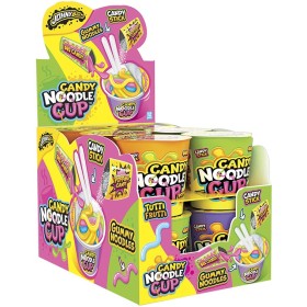 JOHNY BEE CANDY NOODLE CUP 55g X 12pz - cod 563 -PROMO- SCAD. 14/05/26