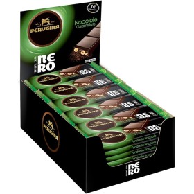 NESTLE' PERUGINA NERO BARRETTE NOCCIOLE CARAMELLATE CONF.35g x 36pz -promo- scad. 06/26