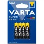 VARTA SUPER HEAVY DUTY AAA - BL4 X 12 PEZZI R03 1.5V