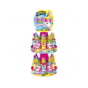 JOHNY BEE UNICORN POP&CANDY STAND 18PZ X 50GR - cod 185