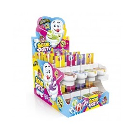 JOHNY BEE SOUR POTTY LOLLI POP 19GX24 PEZZI - cod 225