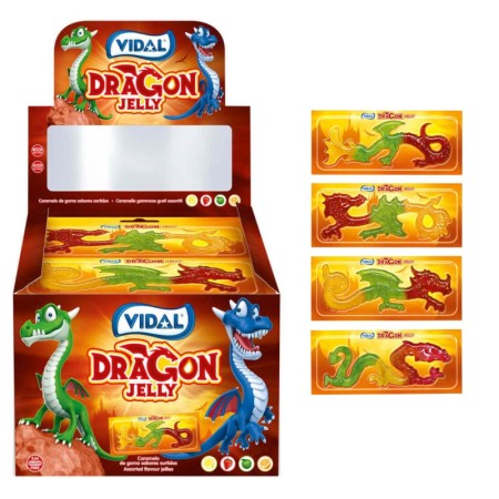 VIDAL EXPO DRAGON JELLY BOX 33g x 22pz