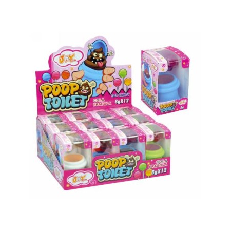 JOHNY BEE POOP TOILET 8 GR X 12 PEZZI - cod 598