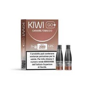 KIWI GO + POD - CARAMEL TOBACCO 20 (2 PEZZI)