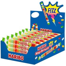 HARIBO MEGA ROULETTE FRIZZI INCARTATO SINGOLARMENTE 40 PEZZI